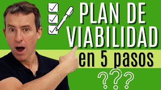 ¿Cómo hacer un PLAN de VIABILIDAD SENCILLO 💵💵 [upl. by Gambrill]