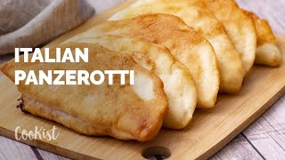 Italian panzerotti how to make italian deep fried pizza recipe [upl. by Etteb202]