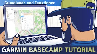 Garmin  BaseCamp Tutorial  Grundlagen und Funktionen [upl. by Selie]