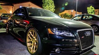 Modified B8 Audi S4  One Take [upl. by Phelia]