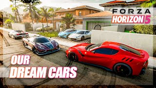 Forza Horizon 5  Our Dream Cars Challenge [upl. by Thesda]