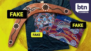 Fake Aboriginal Art  Behind the News [upl. by Arri]