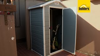 How to Assemble a Keter Manor Shed [upl. by Iveksarap]