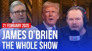 What Starmer should say to Trump next week  James O’Brien  The Whole Show [upl. by Alakim]