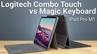 Logitech Combo Touch vs Magic Keyboard Full Comparison [upl. by Chris]