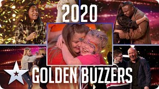 Every GOLDEN BUZZER audition from Series 14  BGT 2020 [upl. by Nylodnarb]