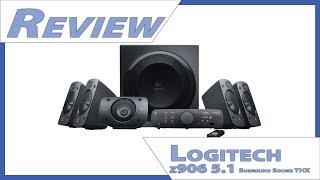 Logitech z906 51 Surround Sound THX  In Depth Review  Unboxing [upl. by Vanessa702]