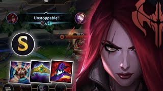 WILD RIFT KATARINA NEW BEST BUILD MID SEASON 14 [upl. by Roer]