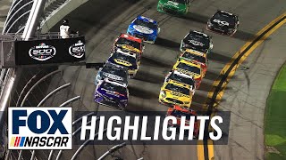 2021 Daytona 500  NASCAR ON FOX HIGHLIGHTS [upl. by Ruffin601]