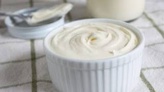 Homemade Sour Cream How to Make Creme Fraiche [upl. by Melone]