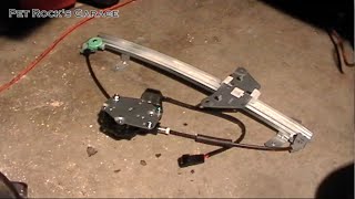 How To Replace A Rear Power Window Regulator  Dodge Durango ’98‘03 amp Dakota Quad Cab ’00‘04 [upl. by Keverne]