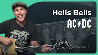 Hells Bells Guitar Lesson  ACDC [upl. by Caprice489]