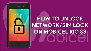 How To Unlock NetworkSIM Lock On Mobicel Rio SS Using NCK Box  romshillzz [upl. by Jamila]