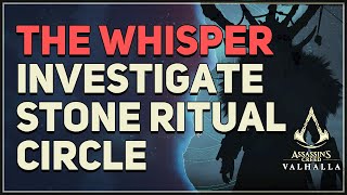 Investigate the stone ritual circle along the Boyne River Assassins Creed Valhalla [upl. by Yelraf]