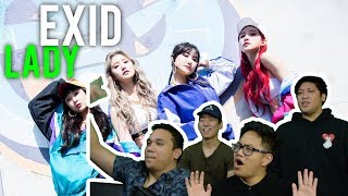 EXID calls out quotLADYquot MV Reaction [upl. by Ximena]