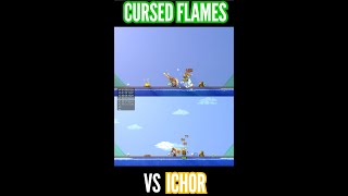 Terraria Cursed Flames VS Ichor [upl. by Ayitahs]