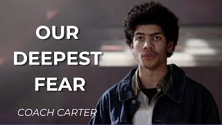 Coach Carter Our Deepest Fear  Inspirational Scene [upl. by Elleret]