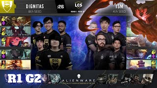 Dignitas vs TSM  Game 2  Round 1 Playoffs S10 LCS Summer 2020  DIG vs TSM G2 [upl. by Ilrebmik590]