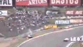 Death of Stefan Bellof in Spa [upl. by Annawt]