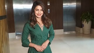 Priyanka Chopra At Success Party Of Marathi Movie Kay Re Rascala [upl. by Demmahom]