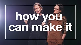 On Stage with Actors Niamh Cusack and Catherine McCormack  My Brilliant Friend [upl. by Stig]