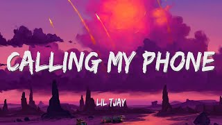 Lil Tjay  Calling My Phone Lyrics [upl. by Hollister294]