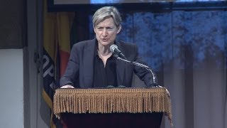 2014 Judith Butler Speaking of Rage and Grief [upl. by Ahsiri212]