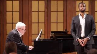 Justin Hopkins bassbaritone sings U vrat obiteli svyatoy  Rachmaninoff [upl. by Aleacem]