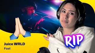 Reaction ▷ Juice WRLD  Fast [upl. by Yrreg]