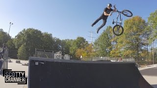 RETURN OF RONNIE SURRIDGE BMX at Woodbridge Skatepark [upl. by Nawat594]