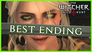 Witcher 3 ► THE BEST ENDING  Ciri Becomes a Witcher Triss Romance [upl. by Teews]