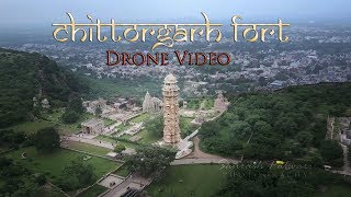 Chittorgarh Fort  Rani Padmavatis “JAUHAR KUND’’  DRONE FOOTAGE AERIAL VIEW [upl. by Tingey]