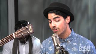 Jonas Brothers Cover Frank Oceans quotThinking About Youquot  Performance  On Air with Ryan Seacrest [upl. by Barbour]