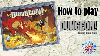 How to Play Dungeon Fantasy Board Game Dungeons and Dragons [upl. by David997]