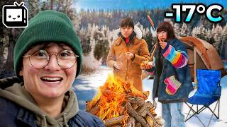 OFFLINETV SURVIVES WINTER CAMPING [upl. by Bonilla496]