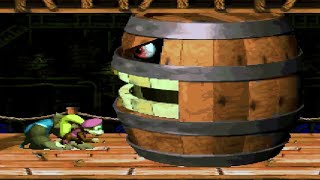 Donkey Kong Country 3  100 Walkthrough  Part 1 Lake Orangatanga [upl. by Mair522]