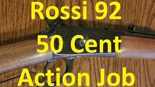 Rossi R92 50 Cent Action Job Winchester 92 Clone [upl. by Kampmeier]