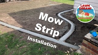 Mow Strip Lawn Border edging [upl. by Terrel]