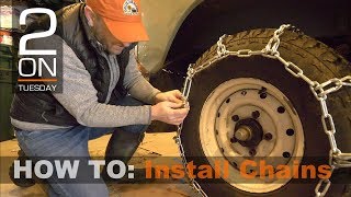 How To Install Tire Chains [upl. by Anitap822]