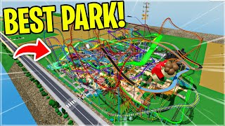 Theme Park Tycoons BEST Park [upl. by Noynek]