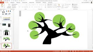 Powerpoint  Comment réaliser une arborescence [upl. by Shelden]