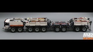 WIP LEGO Technic replica of the Liebherr LTM11200 crane part 13 [upl. by Henry]