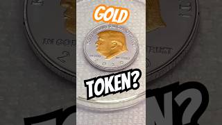 Does This Trump Token Contain Gold [upl. by Ahsikar662]