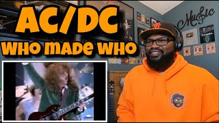 ACDC  Who Made Who  REACTION [upl. by Ludovick]