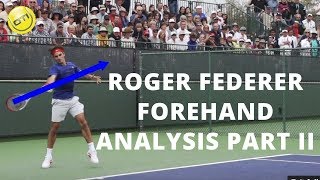 Roger Federer Forehand Analysis Part 2 [upl. by Malley]