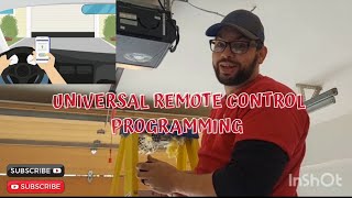 HOW TO PROGRAM A UNIVERSAL REMOTE TO A GENIE GARAGE DOOR OPENER [upl. by Breanne367]