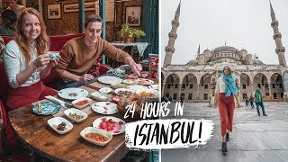 24 Hours In ISTANBUL  Top Things You HAVE To Do in Istanbul Turkey [upl. by Hgielra]