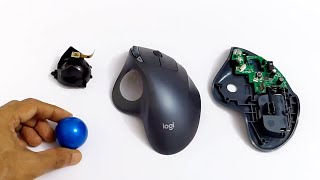 Logitech M570 Trackball Mouse  Disassembly [upl. by Charlet103]