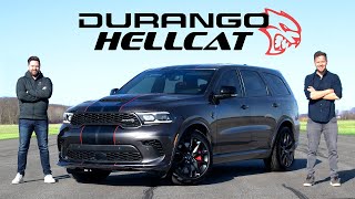 2021 Dodge Durango SRT Hellcat Review  710Horsepower SUV King [upl. by Annia]