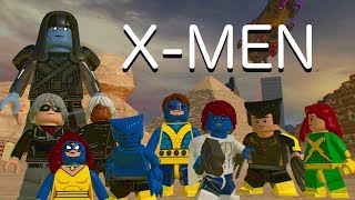 LEGO Marvel Superheroes 2 XMen Custom Characters [upl. by Annoved311]